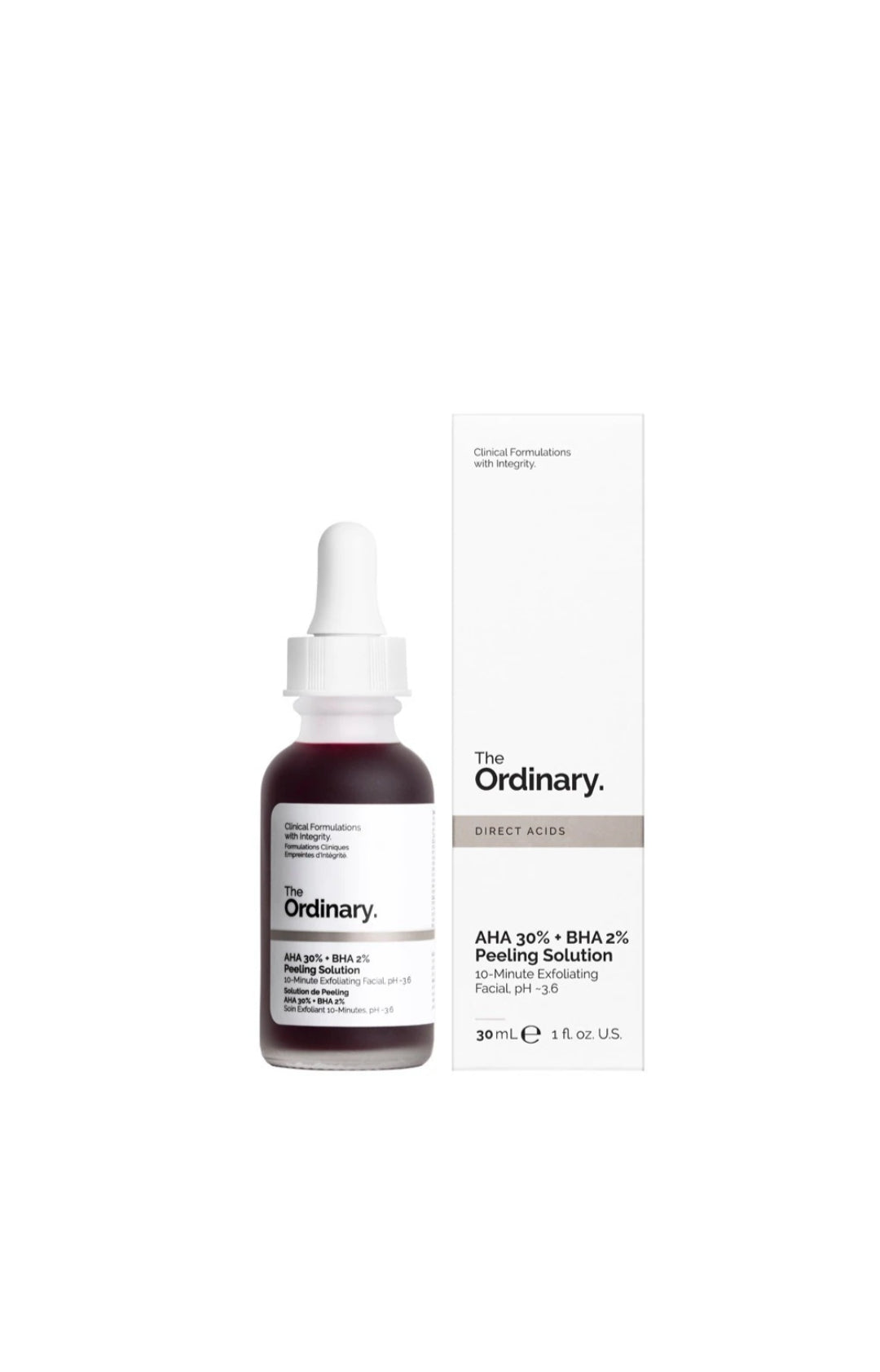 AHA 30% + BHA 2% Peeling Solution