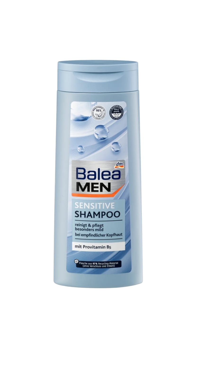 Balea Men shampoo sensible pour hommes, 300 ml