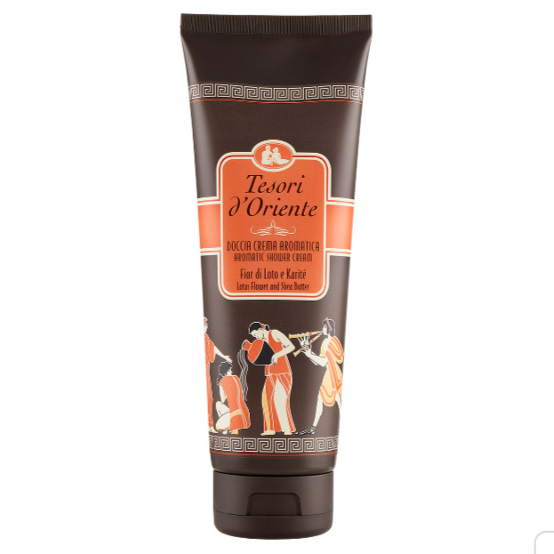 Tesori d'oriente Crème de douche aromatique Fleur de lotus et Karité 250ml