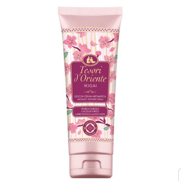 Tesoro d'oriente Crème de douche aromatique Ikigai aux fleurs de cerisier et à l'eau de riz
250ml